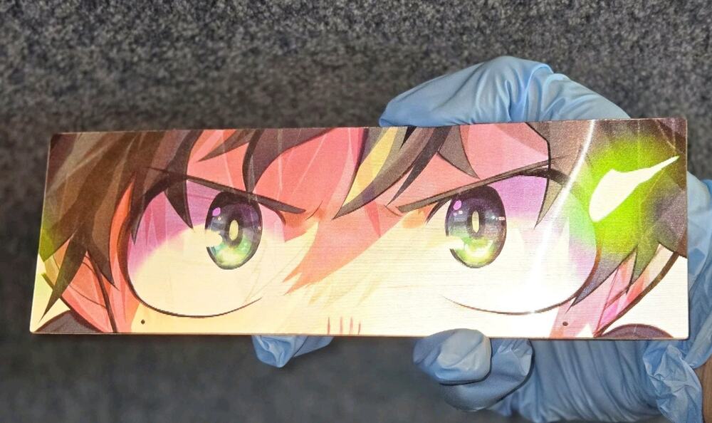 Izuku Katsuki Shoto My Hero Academia 3D Lenticular Motion Car Sticker Decal